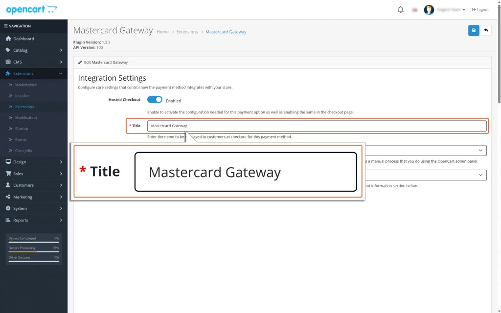 Type in a name or label for this payment method.