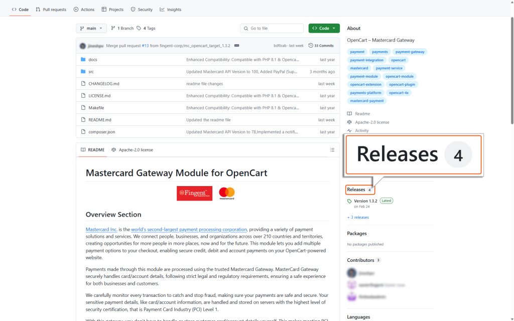 Image of Fingent GitHub repository.