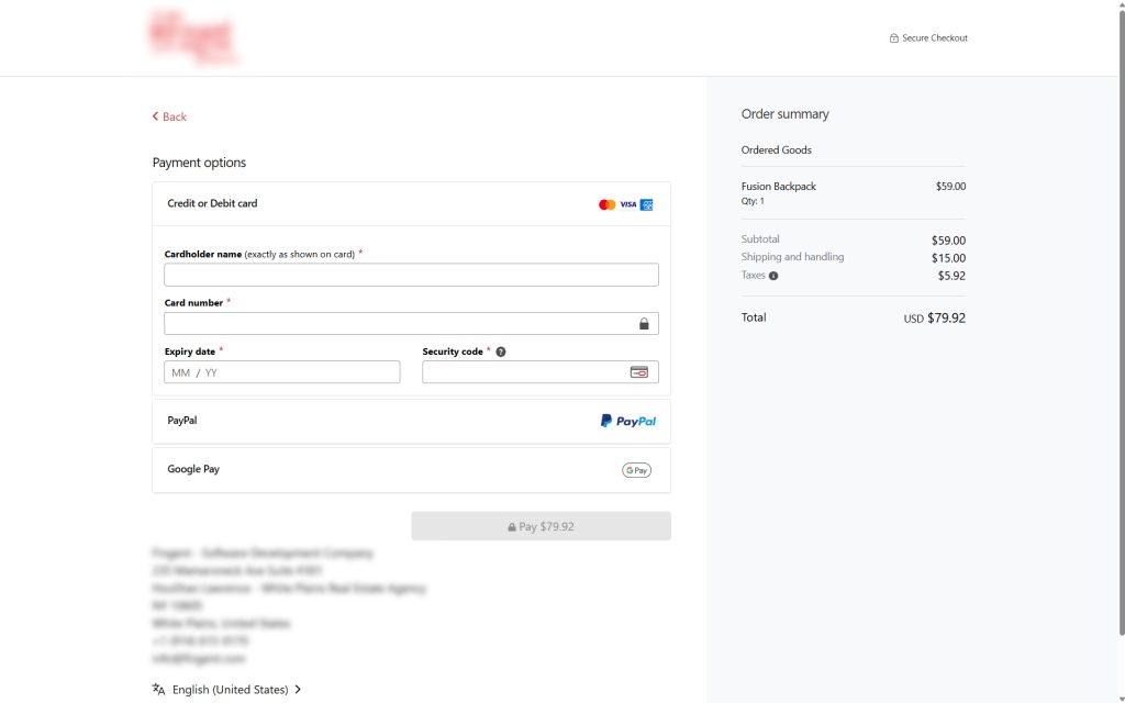 RedirectPaymentPage